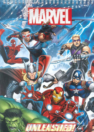 Marvel: unleashed coloring | BookBuzz.Store
