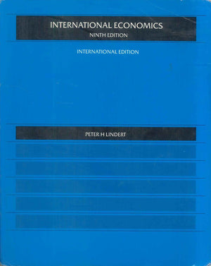 International Economics Peter H Lindert | BookBuzz.Store