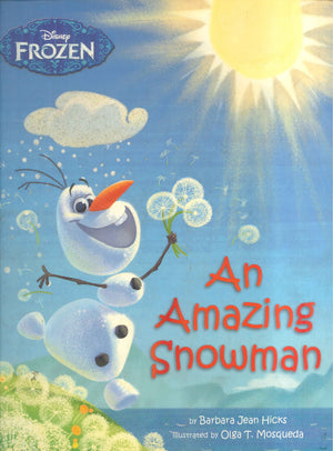 Disney Frozen An Amazing Snowman Barbara Jean Hicks | BookBuzz.Store