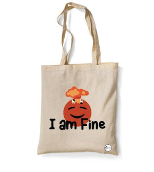 Tote Bag "I am Fine" | BookBuzz.Store