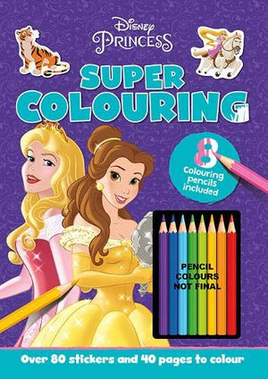 DISNEY PRINCESS SUPER COLOURING BookBuzz.Store