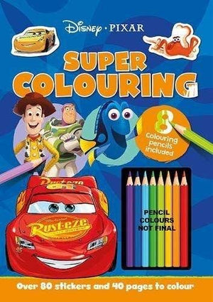 DISNEY PIXAR SUPER COLOURING BookBuzz.Store