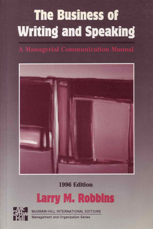 THE BUSINESS OF WRITING AND SPEAKING Larry Robbins BookBuzz.Store Delivery Egypt