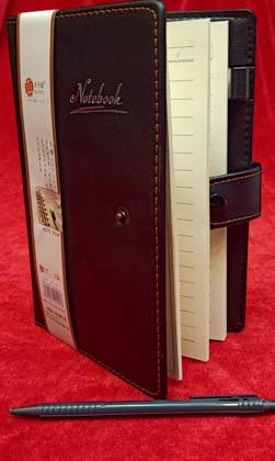 أجندة-جلد-قفل-مغناطيسي-وقلم-BookBuzz