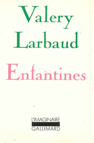 Enfantines Valery Larbaud BookBuzz.Store