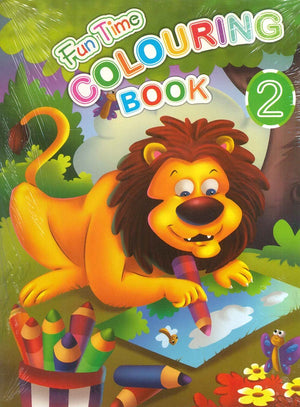 fun time colouring book 2