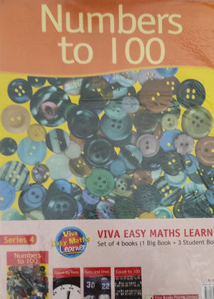 Viva Easy Maths Learner set: Numbers to 100 Pascal Press | BookBuzz.Store