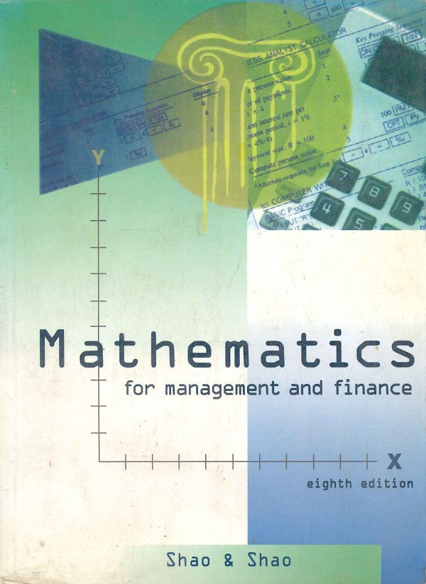 Mathematics for Management and Finance Eight International Edition