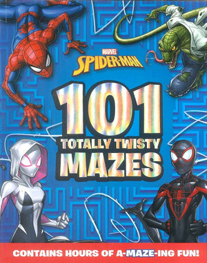 Marvel Spider-Man: 101 Totally Twisty Mazes | BookBuzz.Store