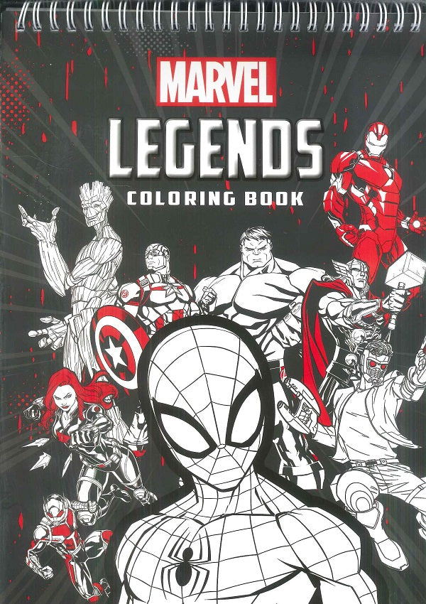 Marvel: Legends Coloring Book