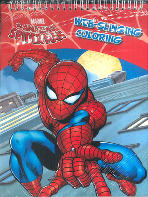 Marvel: The AMAZING Spiderman (WEB - SLINGING COLORING) | BookBuzz.Store