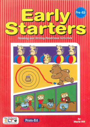 Early starters reading and writing readiness activities | BookBuzz.Store