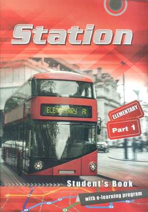 Station Student's Book With e-learning program Elementary Part 1 Planet Educational Services Children | BookBuzz.Store