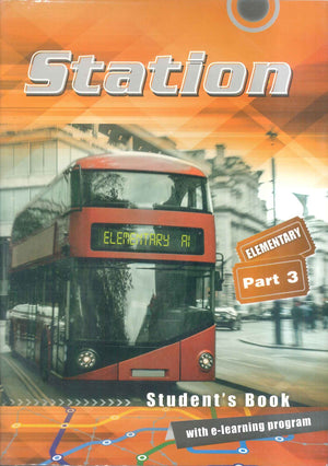 Station Student's Book With e-learning program Elementary Part 3 Planet Educational Services Children | BookBuzz.Store