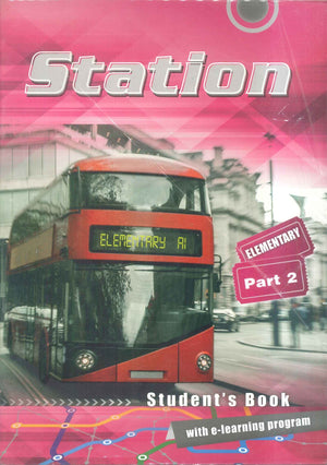 Station Student's Book With e-learning program Elementary Part 2 Planet Educational Services Children | BookBuzz.Store