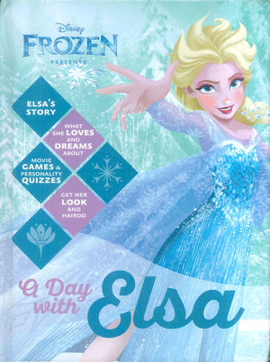 Disney Frozen a Day with Elsa Disney كتب اطفال | BookBuzz.Store