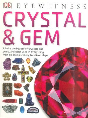 DK Eyewitness Crystal and Gem Encyclopedias Youth | BookBuzz.Store