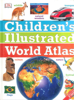 Children's Illustrated World Atlas Encyclopedias Youth | BookBuzz.Store
