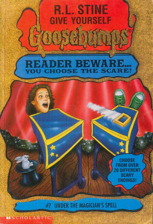 Scholastic Give Yourself Goosebumps #7 Under The Magician's Spell R.L.Stine stories | BookBuzz.Store