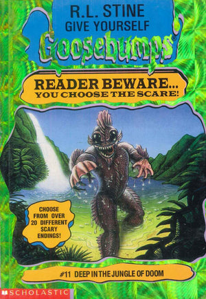 Scholastic Give Yourself Goosebumps #11 Deep In The Jungle Of Doom R.L.Stine stories | BookBuzz.Store