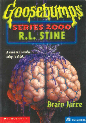 Scholastic Goosebumps Brain Juice R.L.Stine stories | BookBuzz.Store
