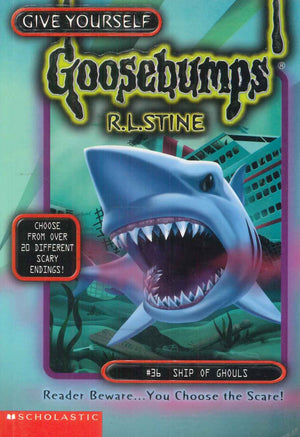 Scholastic Give Yourself Goosebumps #36 Ship Of Ghouls R.L.Stine stories | BookBuzz.Store
