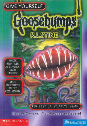 Scholastic Give Yourself Goosebumps #24 Lost In Stinkeye Swamp R.L.Stine stories | BookBuzz.Store