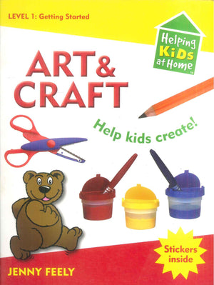 Art And Craft Help Kids Create! Level 1 Jenny Feely Children | BookBuzz.Store