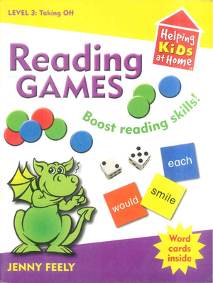 Reading Games Boost Reading Skills! Level 3 Jenny Feely Children | BookBuzz.Store