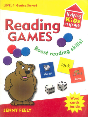 Reading Games Boost Reading Skills! Level 1 Jenny Feely Children | BookBuzz.Store