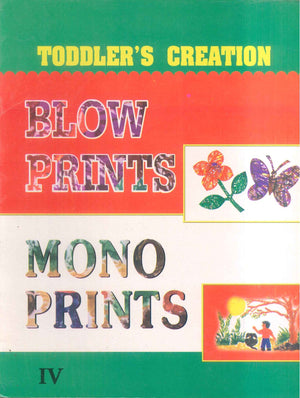 Toddler’s Creation Blow Prints Mono Prints 4 Children | BookBuzz.Store