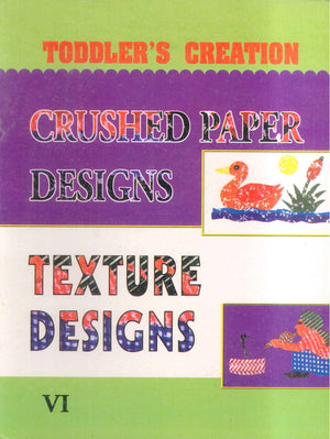 Toddler’s Creation Crushed Paper Designs Texture Designs 6 Children | BookBuzz.Store