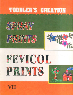Toddler’s Creation Spray Prints Fevicol Prints 7 Children | BookBuzz.Store