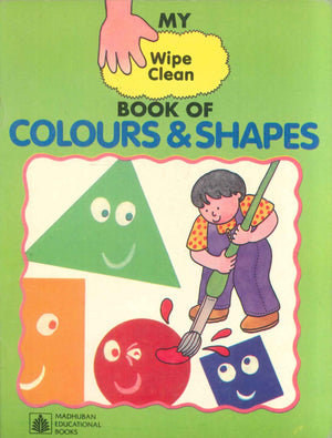 My Wipe Clean Book Of Colours And Shapes Madhuban Educational Books Children | BookBuzz.Store