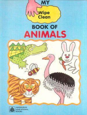 My Wipe Clean Book Of Animals Madhuban Educational Books Children | BookBuzz.Store