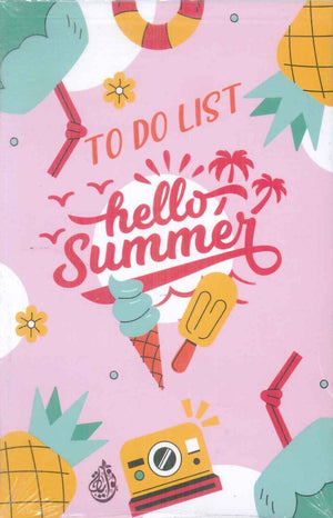 Book To Do List Hello Summer