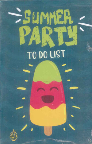 Book To Do List Summer Party