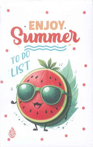 Book To Do List Enjoy Summer