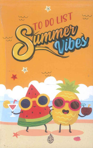 Book To Do List Summer Vibes