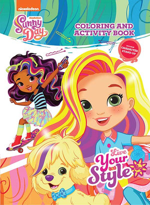 Sunny Day - Live Your Style Coloring And Activity Book Disney كتب اطفال | BookBuzz.Store