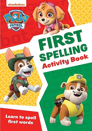 PAW Patrol: First Spelling Activity Book