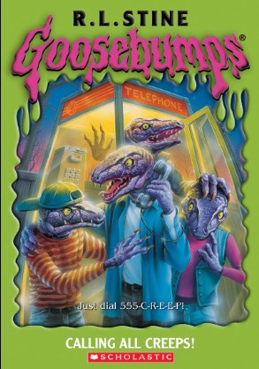 Scholastic Goosebumps Calling All Creeps! R.L.Stine stories | BookBuzz.Store