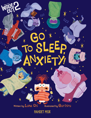 Go To Sleep Anxiety Inside Out2 luna chi كتب اطفال | BookBuzz.Store