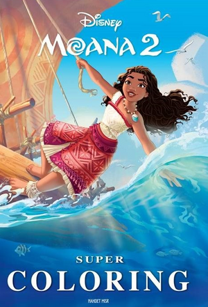 Super Coloring Moana 2 Disney Children | BookBuzz.Store