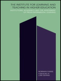 Institute for Learning and Teaching in Higher Education   Norman Evans  BookBuzz.Store