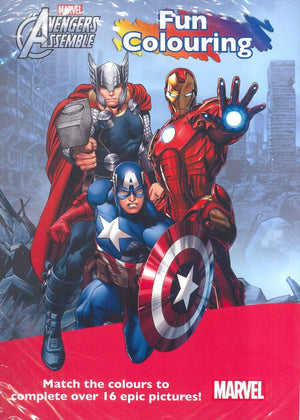 Marvel Avengers Assemble Fun Coloring Marvel | BookBuzz.Store