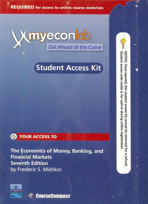 MyEconLab Student Access Kit for Economics Frederic s. Mishkin | BookBuzz.Store