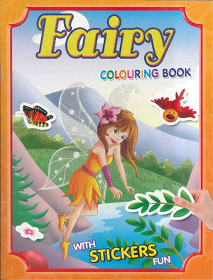 Fairy COLOURING BOOK (Orange) | BookBuzz.Store