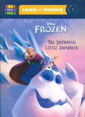 levels of reading Level 1 frozen (big snowman, Little snowman) | BookBuzz.Store