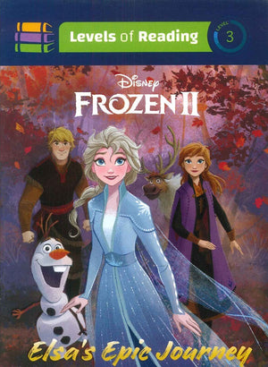 levels of reading frozen Level 3 (Elsa epic Journey) | BookBuzz.Store